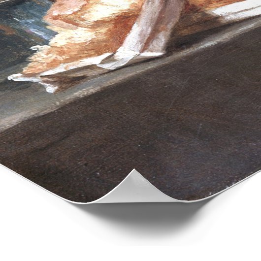 Vallayer-coster - mand van stekken poster (Hoek)