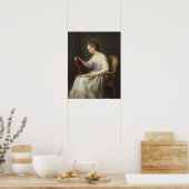 Vallayer-coster - portret van een violist poster (Keuken)