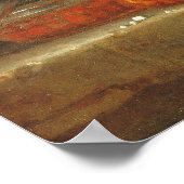 Vallayer-Coster - Stilleven met briochefruit Poster (Hoek)