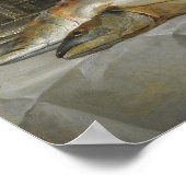 Vallayer-Coster - stilstaand leven met makreel, br Poster (Hoek)