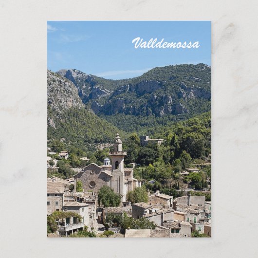 Valldemossa Ansichtkaart Briefkaart (Voorkant)