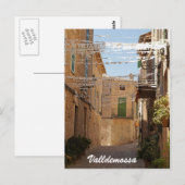 Valldemossa ansichtkaart briefkaart (Voorkant / Achterkant)