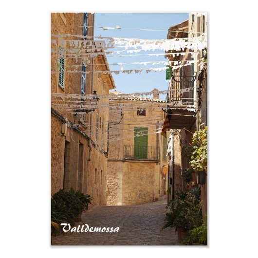 Valldemossa foto afdrukken (Voorkant)