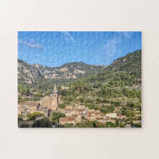 Valldemossa, oud dorp Mallorca, Spanje Legpuzzel (Horizontaal)