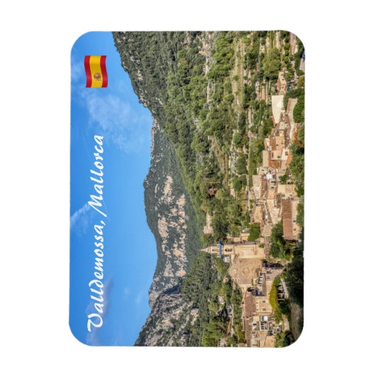 Valldemossa, oud dorp Mallorca, Spanje Magneet (Verticaal)
