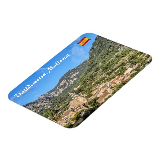 Valldemossa, oud dorp Mallorca, Spanje Magneet (Linkerzijde)