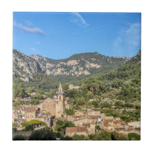 Valldemossa, oud dorp Mallorca, Spanje Tegeltje