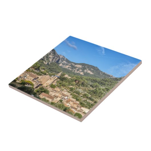 Valldemossa, oud dorp Mallorca, Spanje Tegeltje (Zijkant)