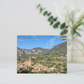 Valldemossa oude dorp - Mallorca, Spanje Briefkaart (Staand voorkant)