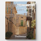 Valldemossa-plaquette Fotoplaat (Voorkant)
