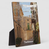 Valldemossa-plaquette Fotoplaat (Zijkant)