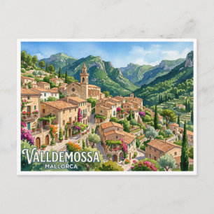 Valldemossa Spanje Briefkaart