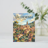 Valldemossa Spanje Briefkaart (Staand voorkant)