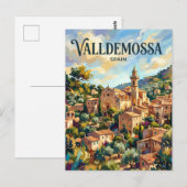Valldemossa Spanje Briefkaart (Voorkant / Achterkant)