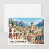 Valldemossa Spanje Briefkaart (Voorkant / Achterkant)