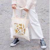 Valle bladeren en pompoen grote tote bag