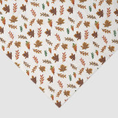 Valle bladeren, herfstafdrukken tissuepapier (Detail)