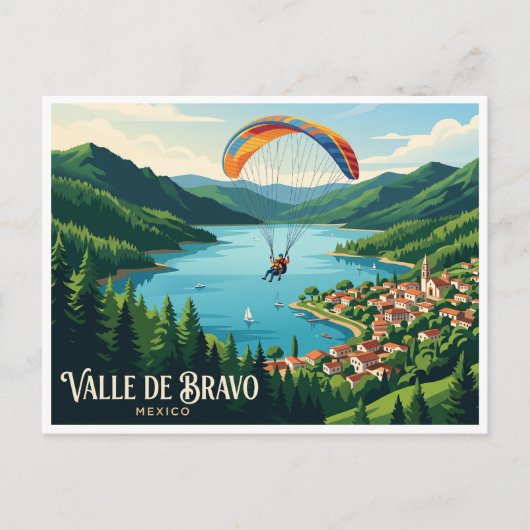 Valle de Bravo, Mexico Briefkaart (Voorkant)