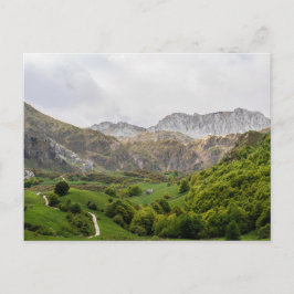 Valle de Lago, Somiedo Natural Park in Spain Briefkaart