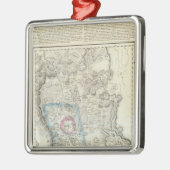 Valle de Mexico, Mexico Metalen Ornament (Links)