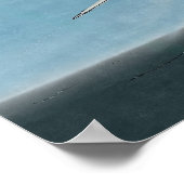 Valle F-8J Crusader-strijder Poster (Hoek)