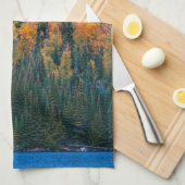 Valle kleuren De schoonheid van de Herfst Theedoek (Quarter Fold)