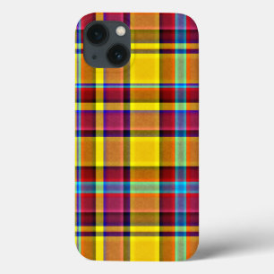 Valle kleuren Pset Tartan iPhone 13 Hoesje