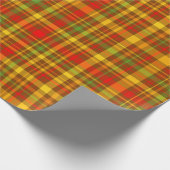 Valle kleuren Rustic Pset Pattern Cadeaupapier (Hoek)