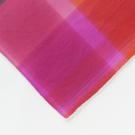 Valle kleuren spelden fleece deken