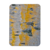 Valle kleuren van espennen en vers sneeuwbalpas magneet (Verticaal)