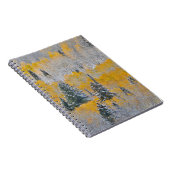 Valle kleuren van espennen en vers sneeuwbalpas notitieboek (Rechterzijde)