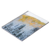 Valle kleuren van espennen en vers sneeuwbalpas notitieboek (Linkerzijde)