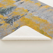 Valle kleuren van espennen en vers sneeuwbalpas sherpa deken (3/4)