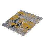 Valle kleuren van espennen en vers sneeuwbalpas tegeltje (Zijkant)