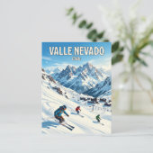 Valle Nevado Ski Resort Chili Briefkaart (Staand voorkant)