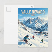 Valle Nevado Ski Resort Chili Briefkaart (Voorkant / Achterkant)