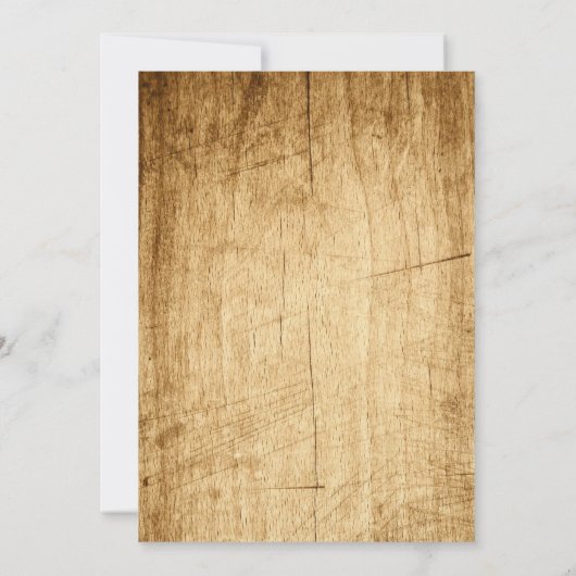 Valle trouwuitnodiging voor een landbruiloft kaart (Achterkant)