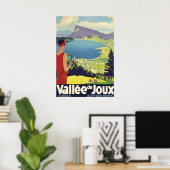 VALLEE DE JOUX POSTER (Thuiskantoor)