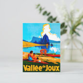 Vallée de Joux, zomer in Zwitserland,  Briefkaart (Staand voorkant)