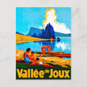 Vallée de Joux, zomer in Zwitserland,  Briefkaart (Voorkant)