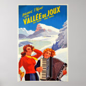 Vallee De Joux Zwitserland  reizen Zwitserland Poster (Voorkant)