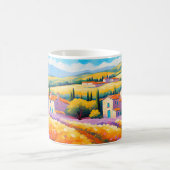 "Vallée Florale" Breed landschap Provence Koffiemok (Center)