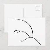 Vallée sensuelle briefkaart (Voorkant / Achterkant)