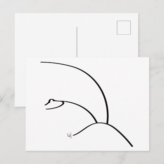 Vallée sensuelle briefkaart (Voorkant / Achterkant)