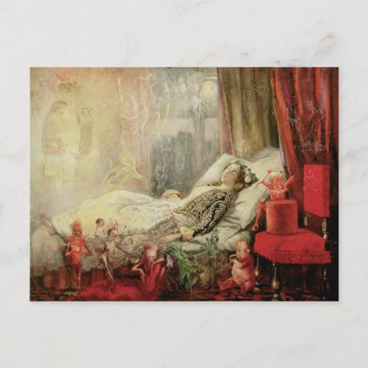 vallei, dingetjes waar dromen van gemaakt zijn briefkaart (Voorkant)