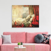  vallei, dingetjes waar dromen van gemaakt zijn canvas afdruk (Insitu (Woonkamer))