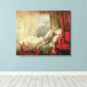  vallei, dingetjes waar dromen van gemaakt zijn canvas afdruk (Insitu (Houten vloer))