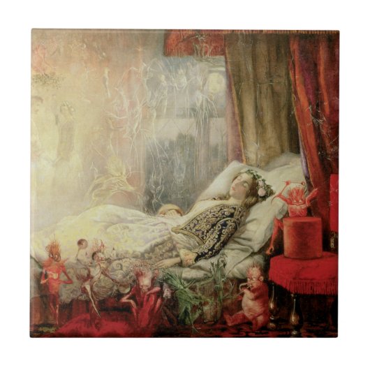  vallei, dingetjes waar dromen van gemaakt zijn tegeltje (Voorkant)