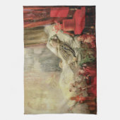  vallei, dingetjes waar dromen van gemaakt zijn theedoek (Verticaal)