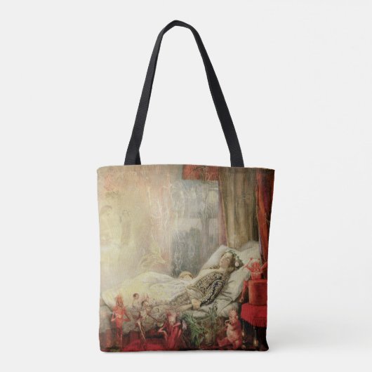 vallei, dingetjes waar dromen van gemaakt zijn tote bag (Achterkant)